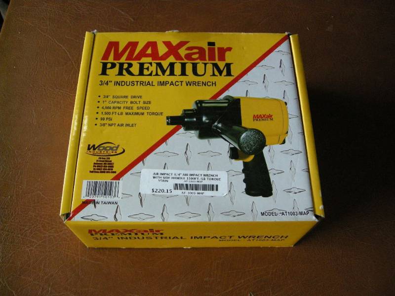 lot 7 image: Maxair Premium 34 Industrial Impact Wrench
