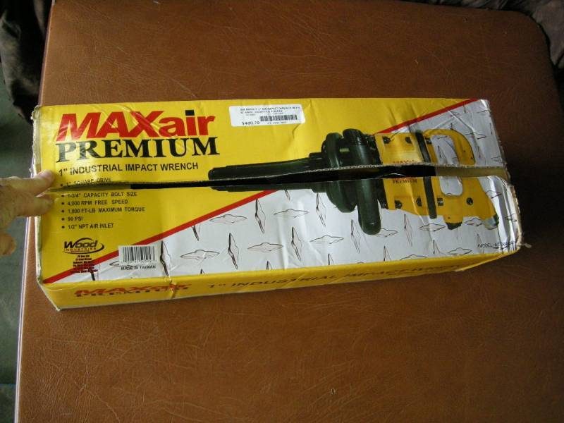 lot 6 image: Maxair Premium 1 Industrial Impact Wrench