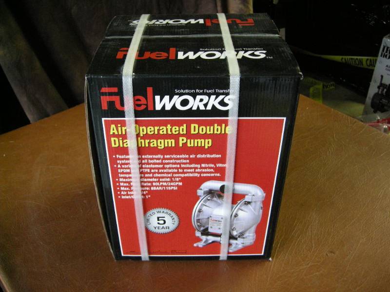lot 41 image: Fuelworks Double Diaphragm Pump