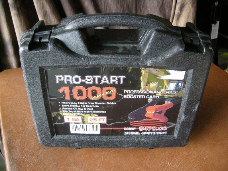 lot 55 image: Pro-Start Professional Booster Cable