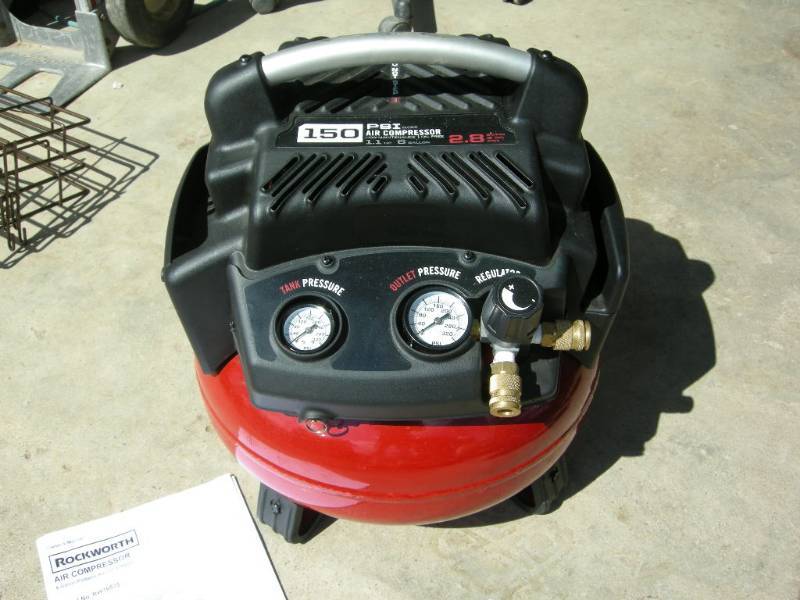lot 81 image: Rockwork Air Compressor