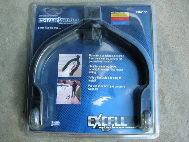 lot 98 image: Ex-Cell Pressure Washer Surface Cleaning Guide