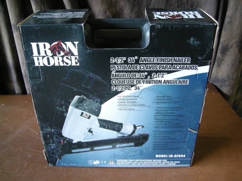 lot 121 image: Iron Horse Angle Finish Nailer