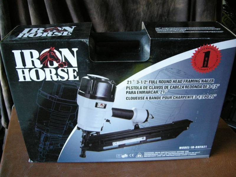 lot 122 image: Iron Horse Framing Nailer