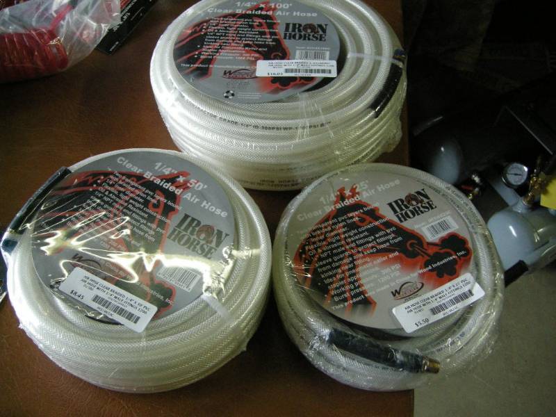 lot 128 image: Iron Horse 3 Rolls Air Hose