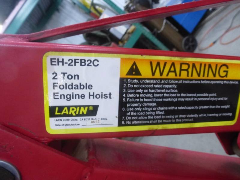 Larin Floor Hoist