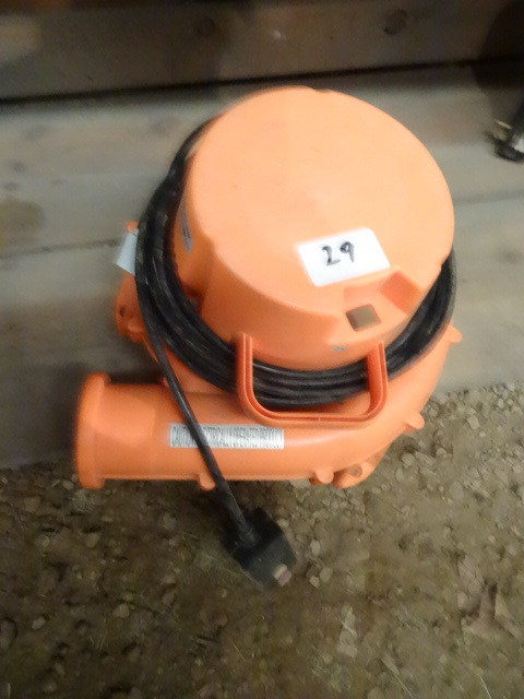lot 29 image: Blower unit for inflateables. ...
