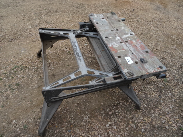 lot 34 image: Black and Decker work mate...