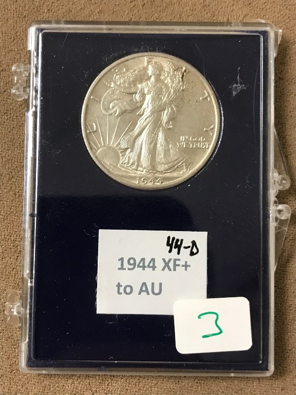 1944-D Walking Liberty Half Dollar,...