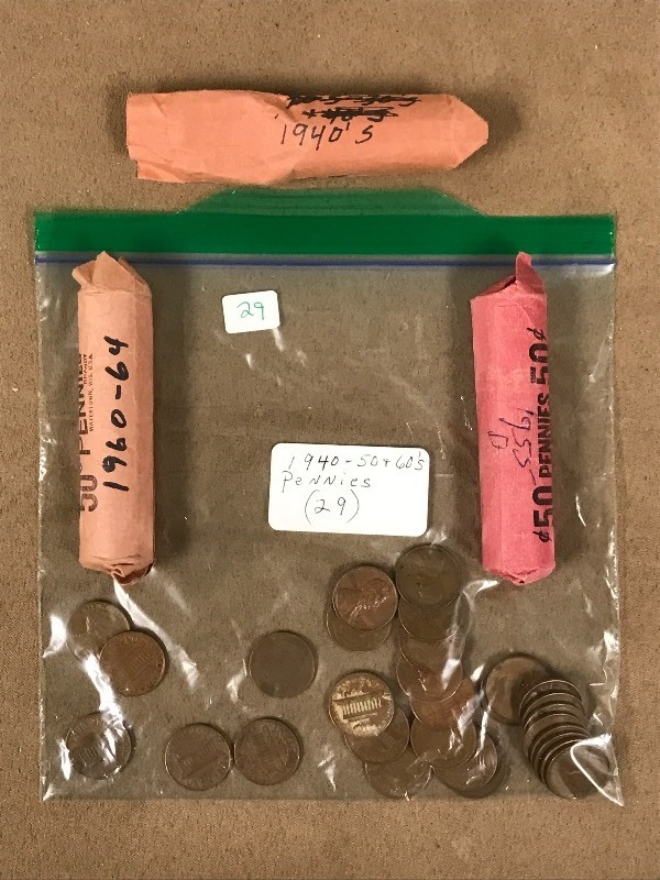 Lot Of Bag Of 1940s-50s-60s Pen...