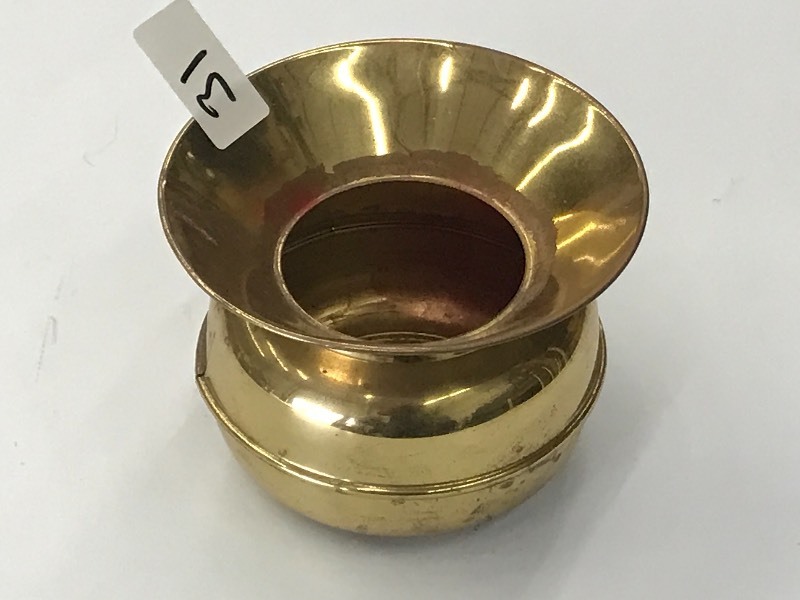 Vintage Spittoon---Brass...