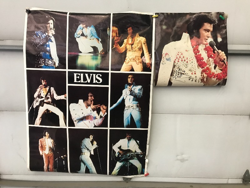 (2) Vintage Elvis Presley Posters ...