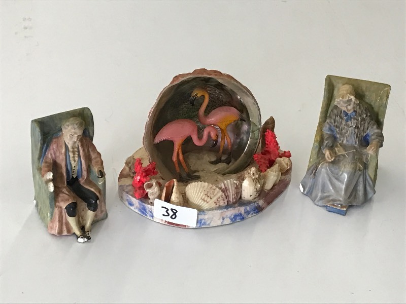 Lot Of Very Neat Flamingo & Seashe...