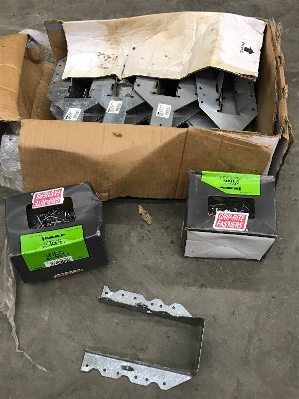lot 37 image: Box Of Joice Hangers & (2) Partial ...
