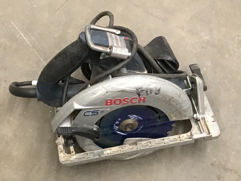lot 52 image: Bosch CS10 7.25 Circular Saw, Work...