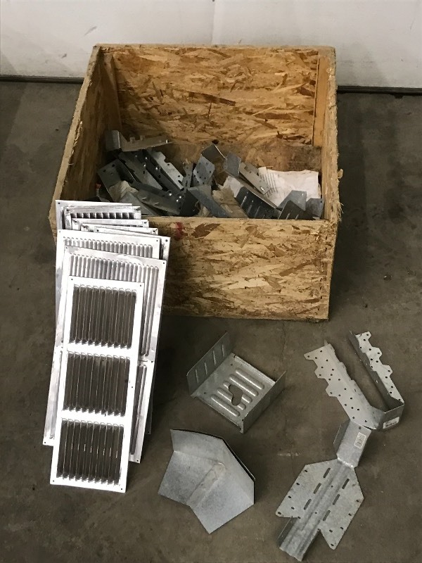 lot 71 image: Wood Crate Full Of Assorted Joice H...