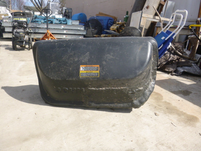 lot 37 image: John Deere Bagger Parts