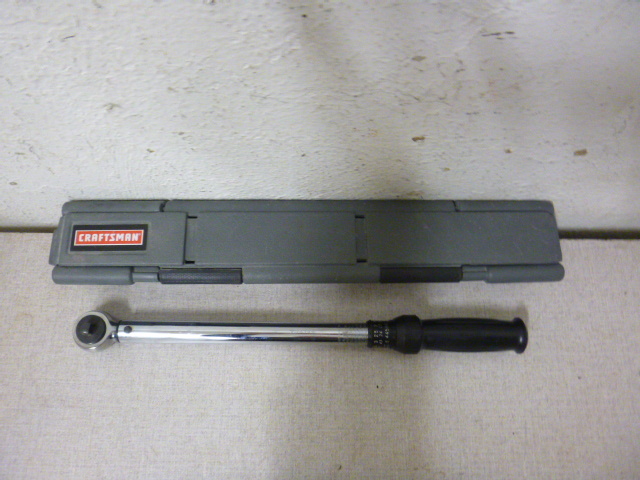 lot 84 image: Craftsman Microtork Torque Wrench