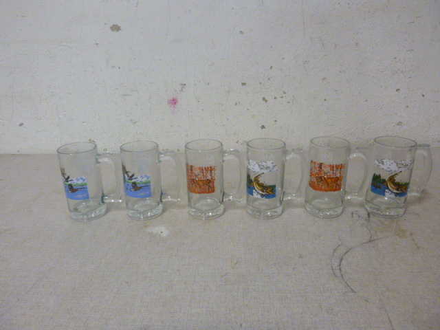 lot 191 image: 6 Schmidt Beer Glasses