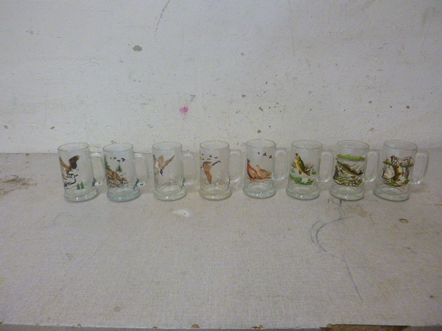 lot 193 image: 8 Schmidt Beer Glasses