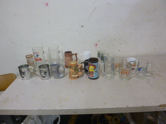 lot 195 image: Miscellaneous Beer Glasses