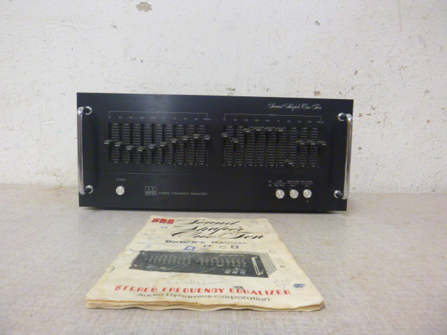 lot 202 image: ADC Stereo Frequency Equalizer Sound Shaper One Ten