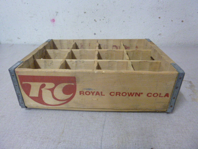 lot 225 image: Royal Crown Cola Wood Crate