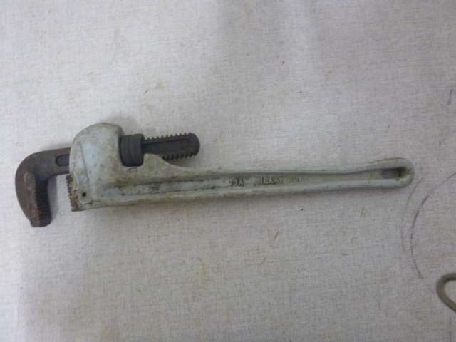 lot 248 image: Aluminum Pipe Wrench