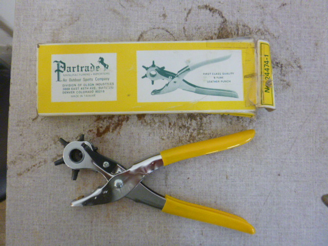 lot 259 image: Partrade Leather Punch