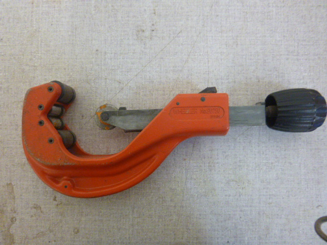 lot 263 image: Wheeler Pipe Cutter