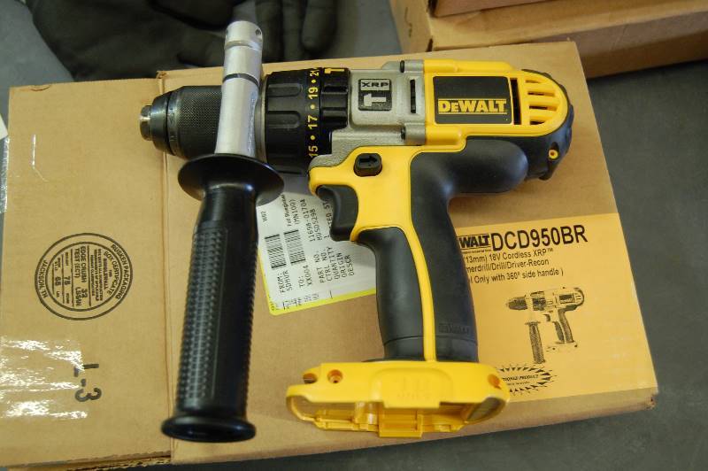 lot 8 image: DeWalt 18V XRP Cordless 12 in. Hammer Drill Driver (Bare Tool)(Certified Refurbished)
