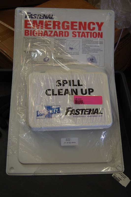 lot 22 image: BioHazard Spill Cleanup Station