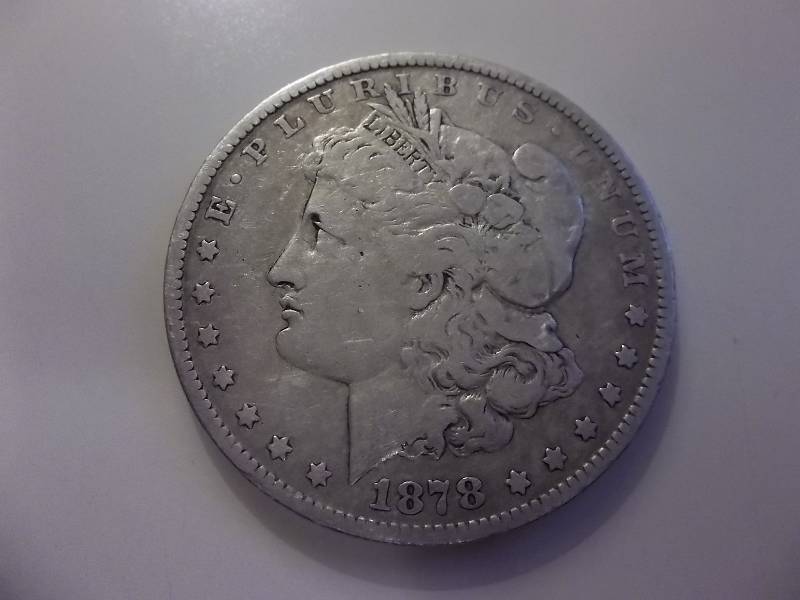 1878  Morgan Silver Dollar Reverse 78