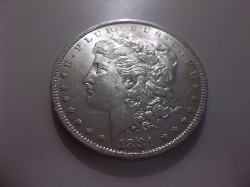 1881 O Morgan Silver Dollar Very High Grade MS (In MS60 $70.00)