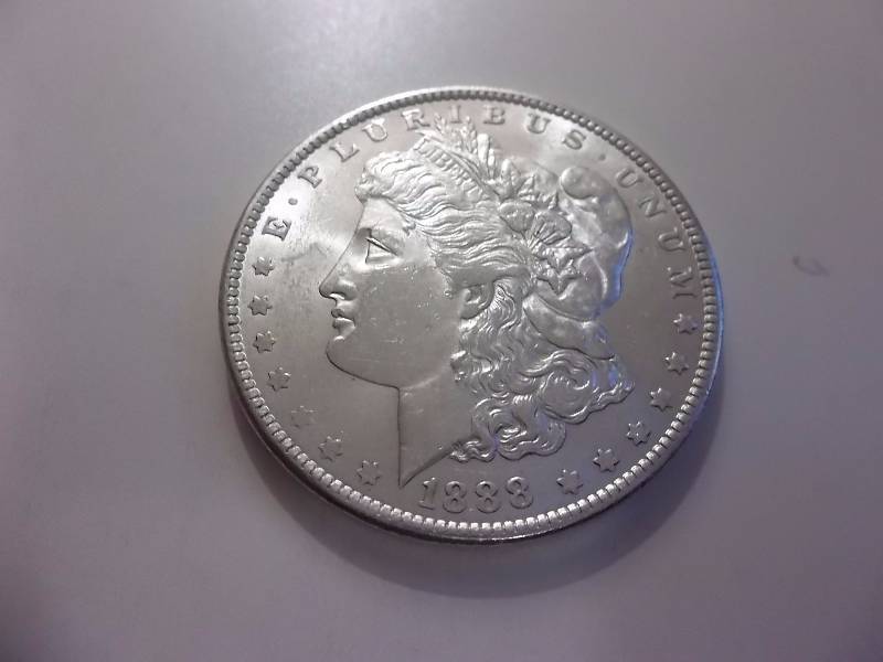 1888  Morgan Silver Dollar Vert High Grade MS