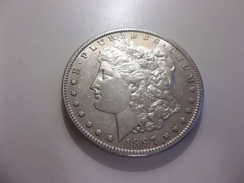 1897 S Morgan Silver Dollar Very High Grade