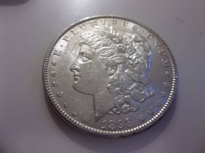 1898 Morgan Silver Dollar  High Grade MS