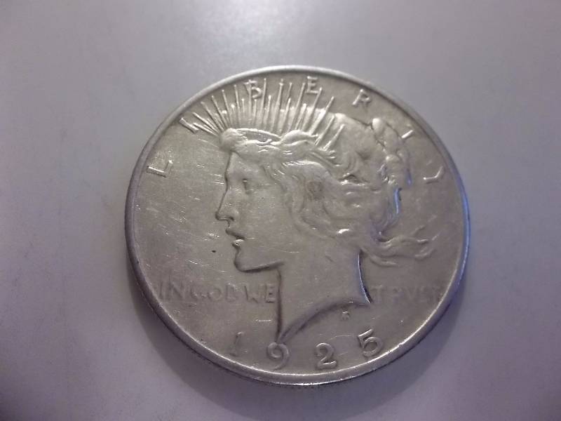 1925 Silver Peace Dollar Higher Grade