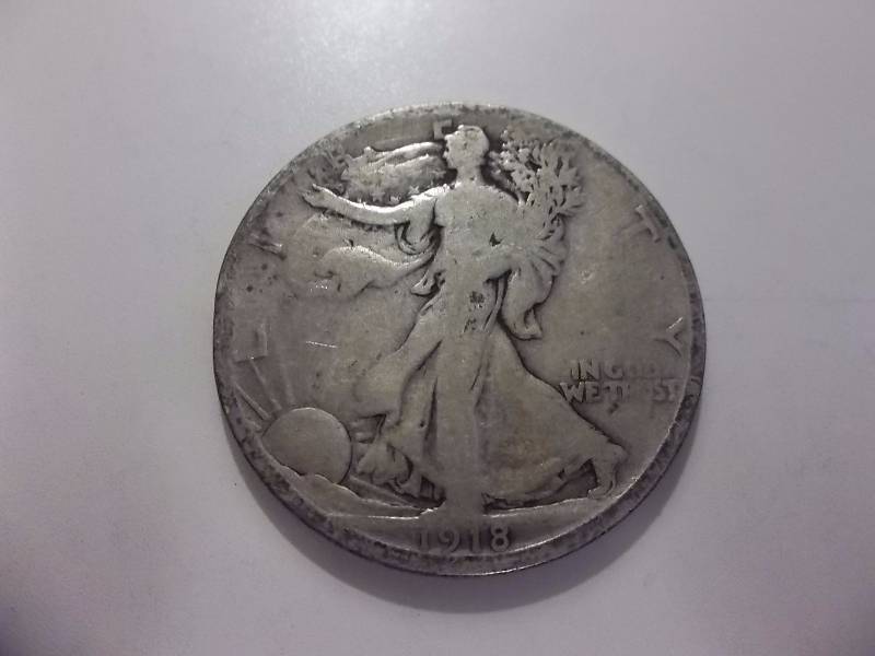 1918 S  Walker Half Dollar