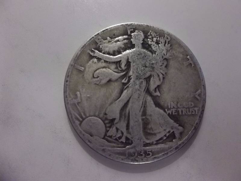 1935 D Walker Half Dollar Better Grade