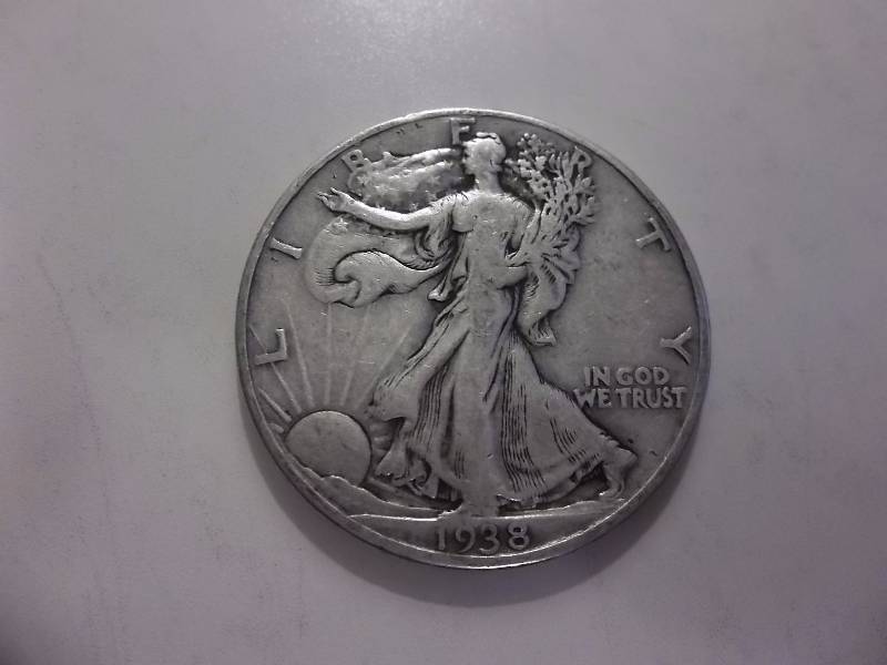 1938 Walker Half Dollar Better Grade