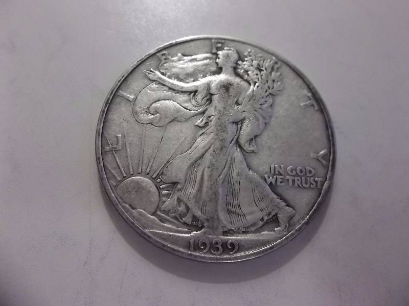1939 D Walker Half Dollar Better Grade