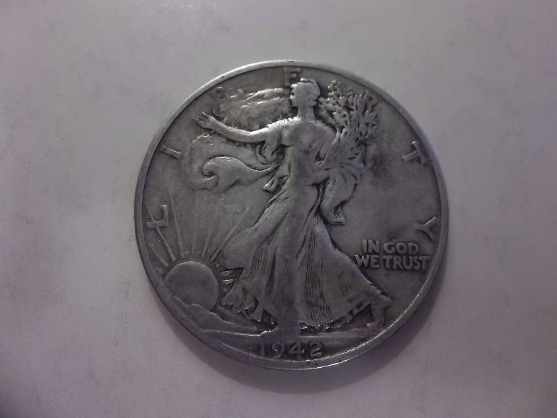 1942 S Walker Half Dollar Better Grade XF