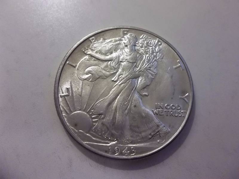 1943 Walker Half Dollar Very High Grade MS