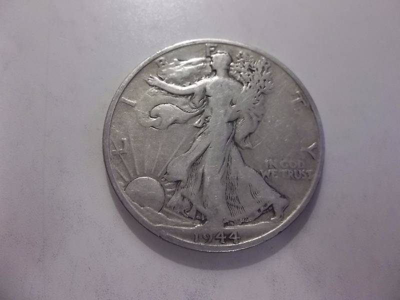 1944 S Walker Half Dollar Better Grade
