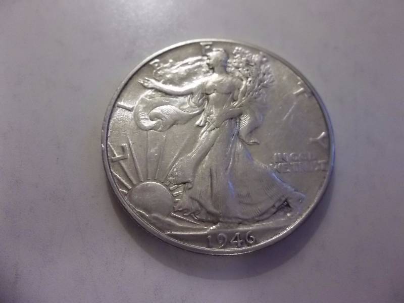 1946 D Walker Half Dollar Very High Grade MS
