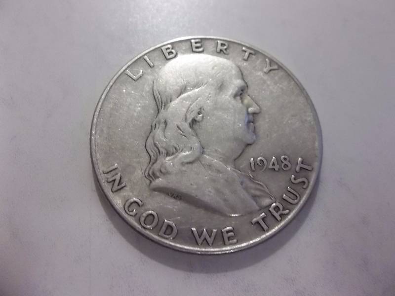 1948  Franklin Half Dollar Better Grade