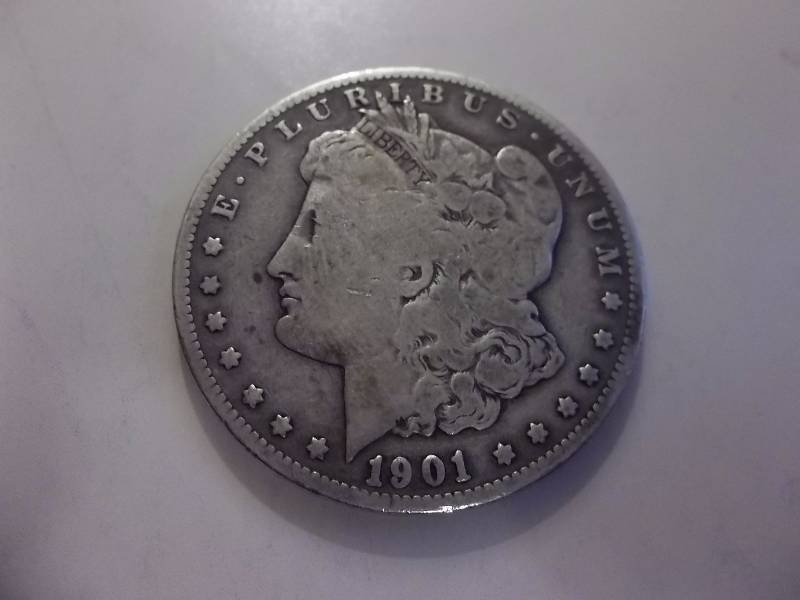 1901 S Morgan Silver Dollar