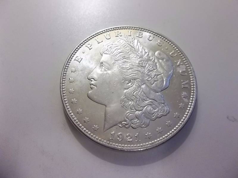 1921  Morgan Silver Dollar Very High Grade MS
