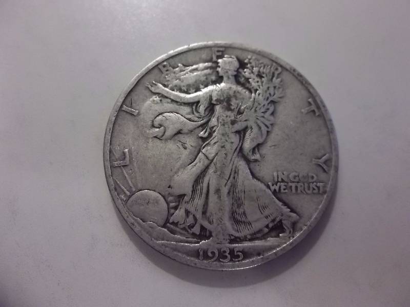 1935 S Walker Half Dollar Better Grade